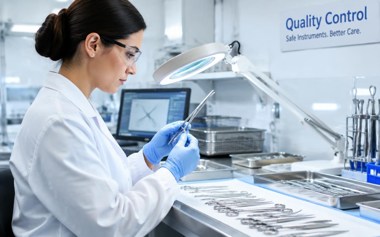 Quality control inspection of surgical instruments